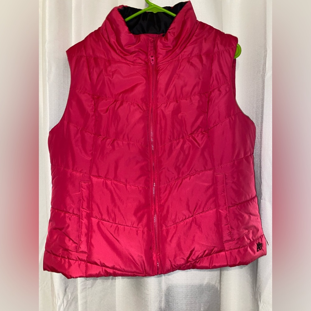 pink arie puffer vest💗 size xl